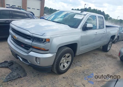 2017 Chevrolet Silverado 1500 2Lt из США, поврежденный, VIN 1GCVKREC8HZ180472